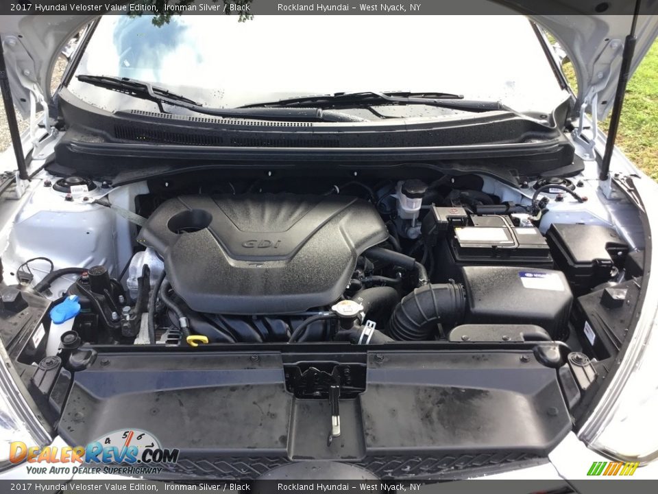 2017 Hyundai Veloster Value Edition Ironman Silver / Black Photo #30