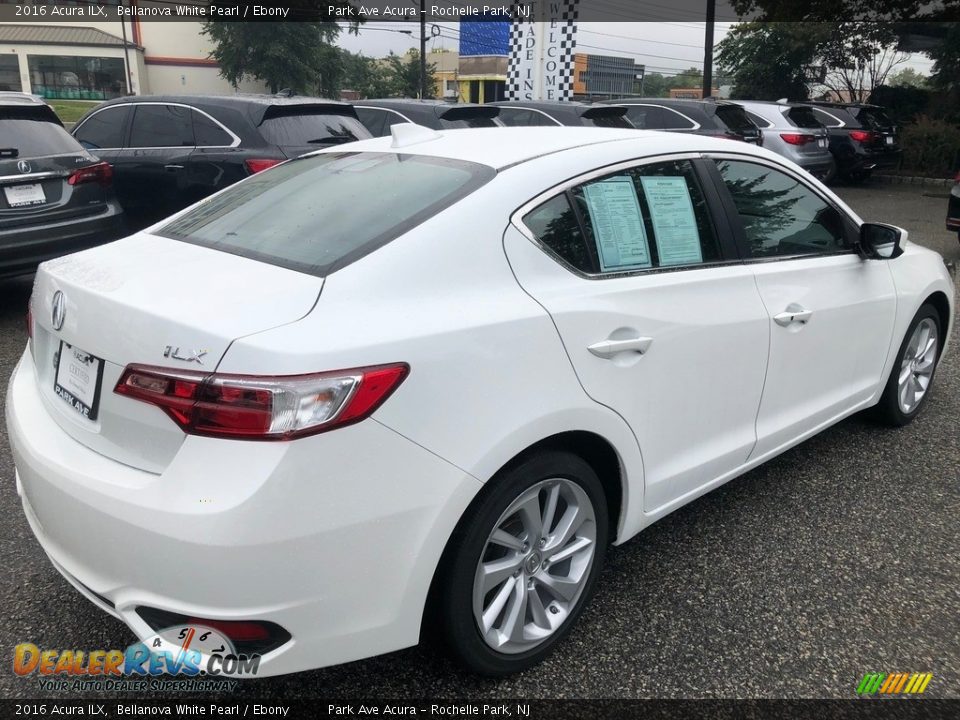 2016 Acura ILX Bellanova White Pearl / Ebony Photo #8