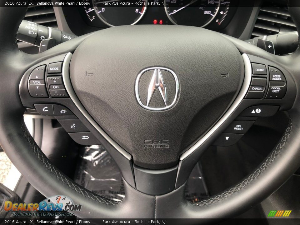 2016 Acura ILX Bellanova White Pearl / Ebony Photo #15
