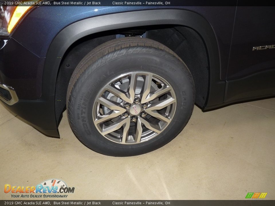 2019 GMC Acadia SLE AWD Blue Steel Metallic / Jet Black Photo #5