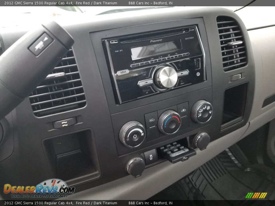2012 GMC Sierra 1500 Regular Cab 4x4 Fire Red / Dark Titanium Photo #17