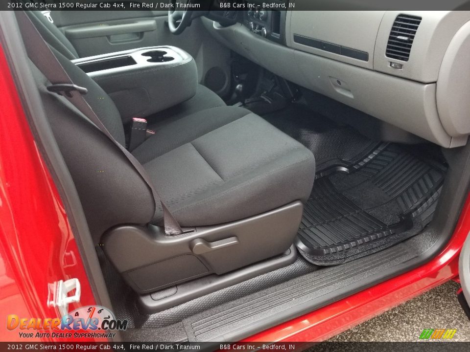 2012 GMC Sierra 1500 Regular Cab 4x4 Fire Red / Dark Titanium Photo #19
