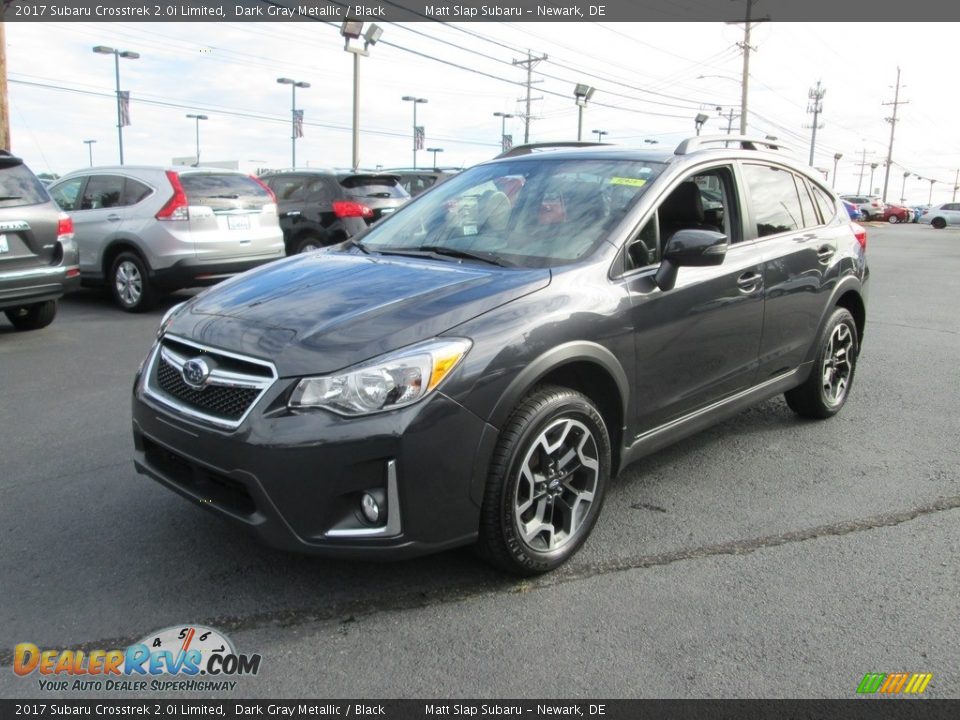 2017 Subaru Crosstrek 2.0i Limited Dark Gray Metallic / Black Photo #2