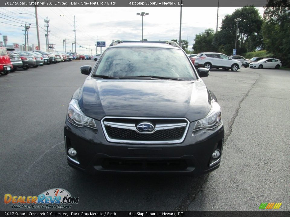 2017 Subaru Crosstrek 2.0i Limited Dark Gray Metallic / Black Photo #3