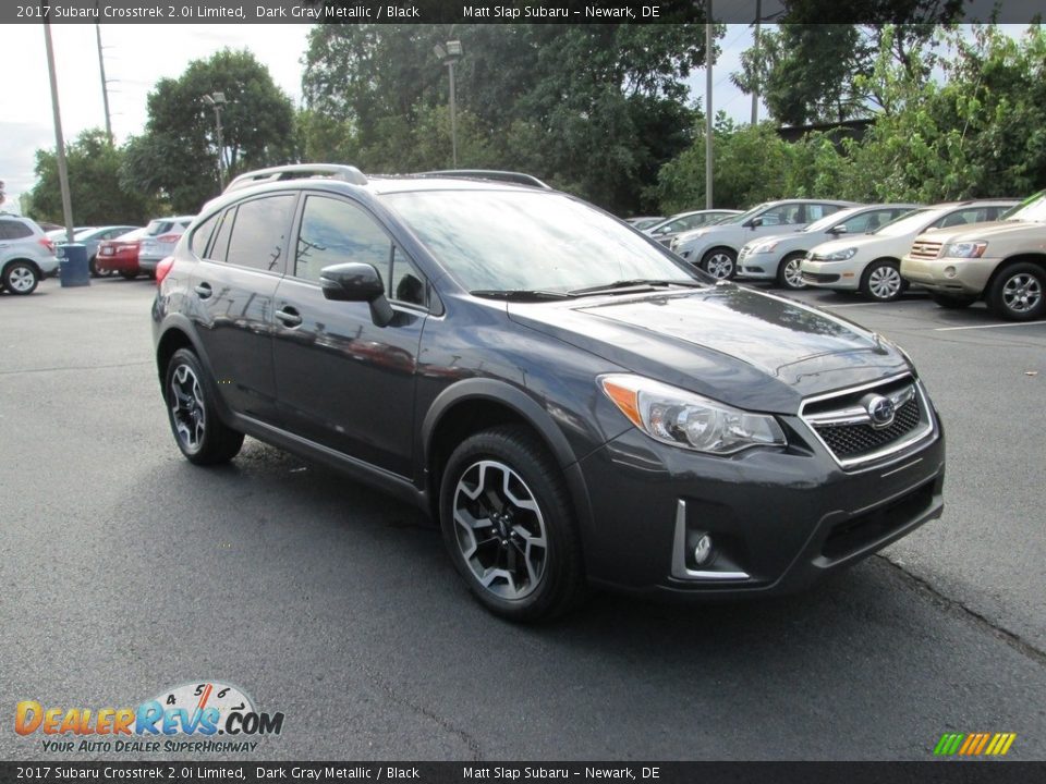 2017 Subaru Crosstrek 2.0i Limited Dark Gray Metallic / Black Photo #4