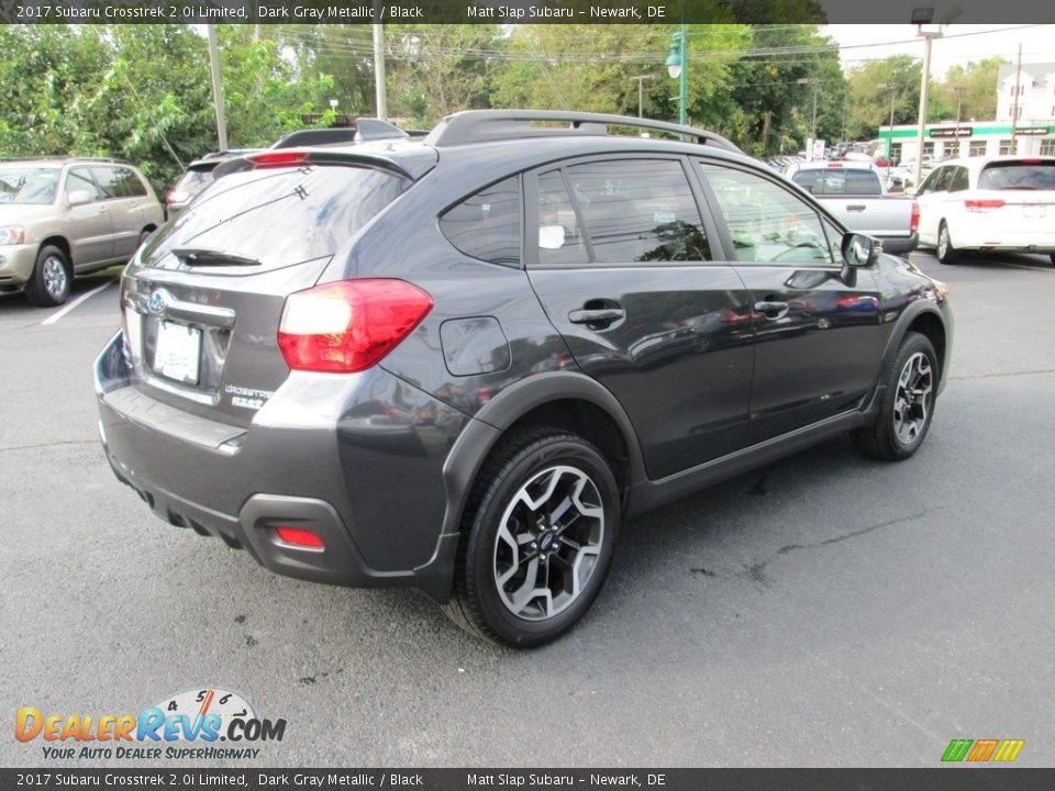 2017 Subaru Crosstrek 2.0i Limited Dark Gray Metallic / Black Photo #6