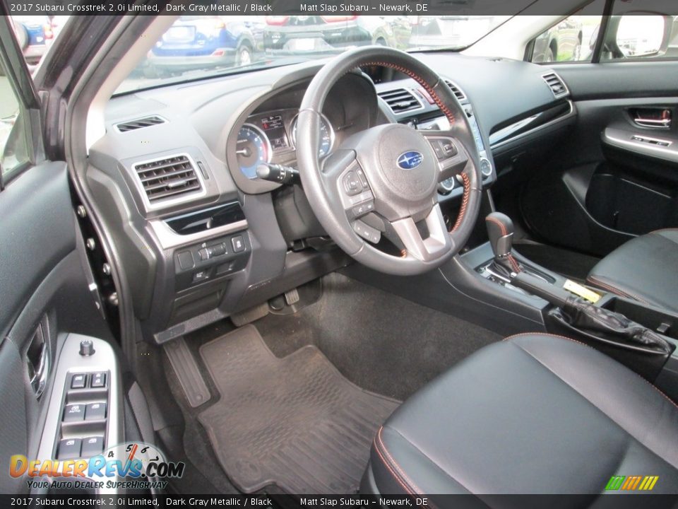 2017 Subaru Crosstrek 2.0i Limited Dark Gray Metallic / Black Photo #12