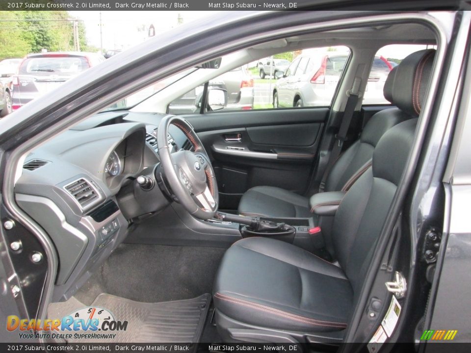 2017 Subaru Crosstrek 2.0i Limited Dark Gray Metallic / Black Photo #13