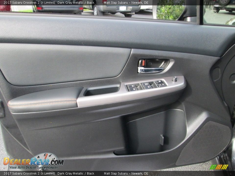 2017 Subaru Crosstrek 2.0i Limited Dark Gray Metallic / Black Photo #14