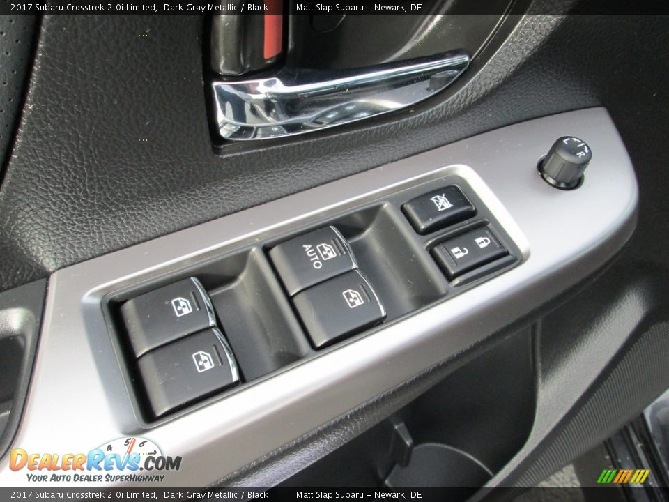 2017 Subaru Crosstrek 2.0i Limited Dark Gray Metallic / Black Photo #15