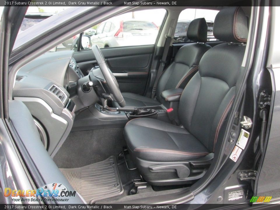 2017 Subaru Crosstrek 2.0i Limited Dark Gray Metallic / Black Photo #16