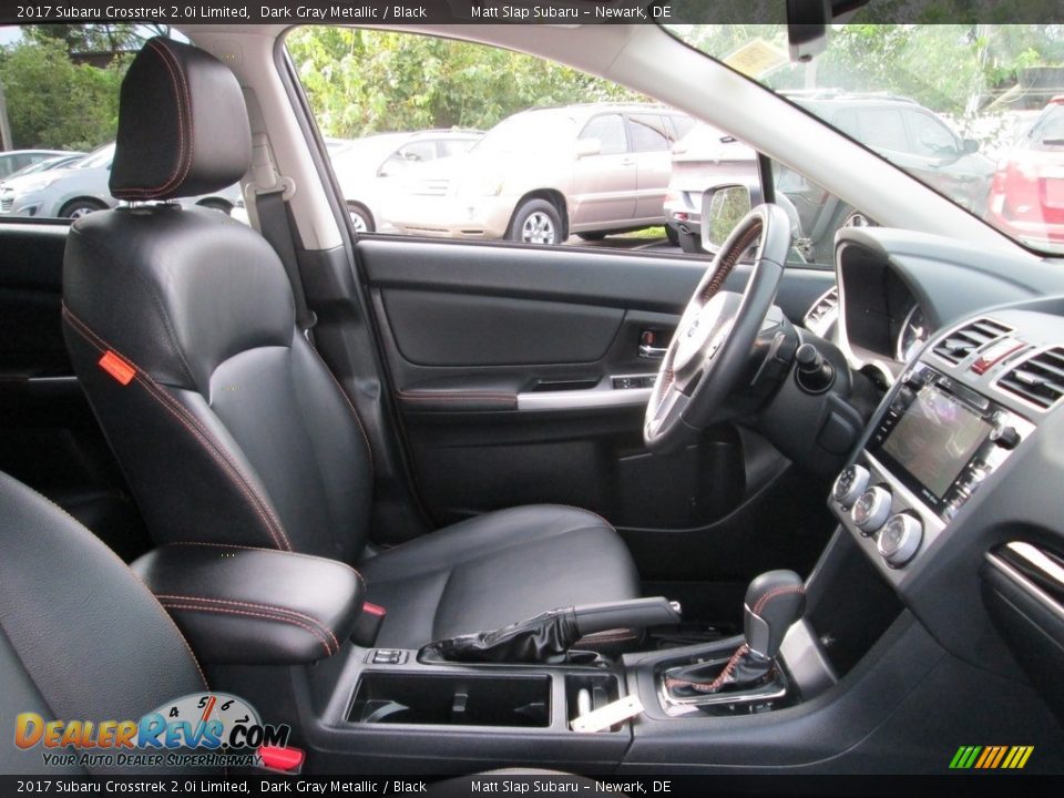 2017 Subaru Crosstrek 2.0i Limited Dark Gray Metallic / Black Photo #17