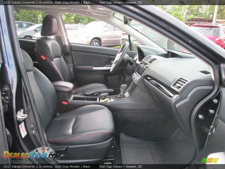 2017 Subaru Crosstrek 2.0i Limited Dark Gray Metallic / Black Photo #18