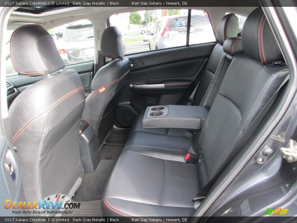 2017 Subaru Crosstrek 2.0i Limited Dark Gray Metallic / Black Photo #22