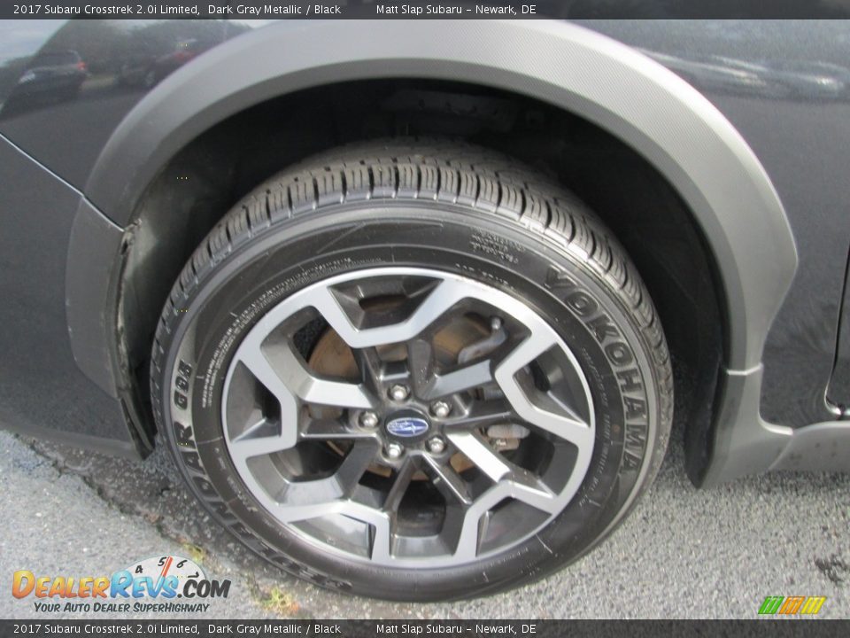 2017 Subaru Crosstrek 2.0i Limited Dark Gray Metallic / Black Photo #23