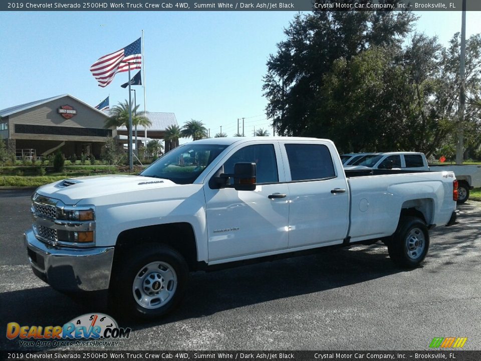 2019 Chevrolet Silverado 2500HD Work Truck Crew Cab 4WD Summit White / Dark Ash/Jet Black Photo #1