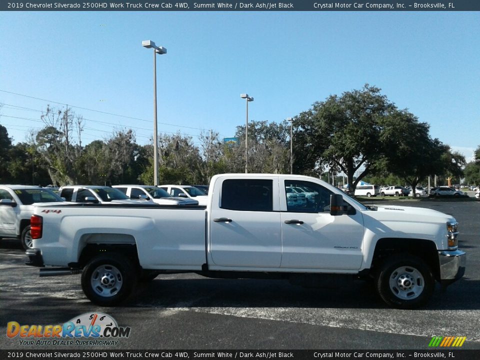 2019 Chevrolet Silverado 2500HD Work Truck Crew Cab 4WD Summit White / Dark Ash/Jet Black Photo #6
