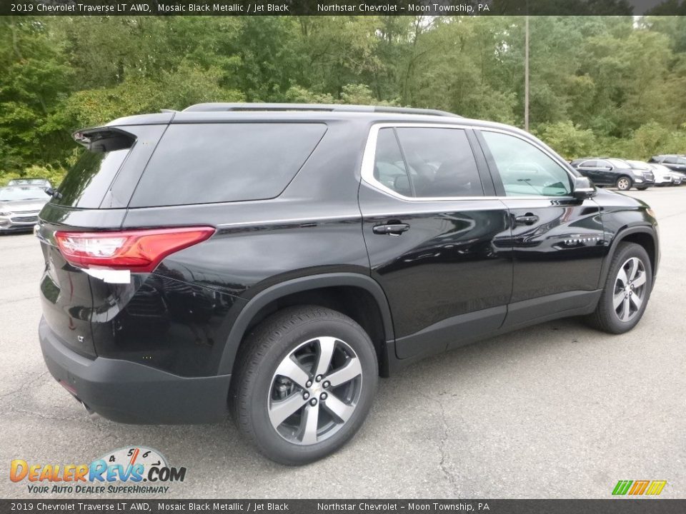 2019 Chevrolet Traverse LT AWD Mosaic Black Metallic / Jet Black Photo #5