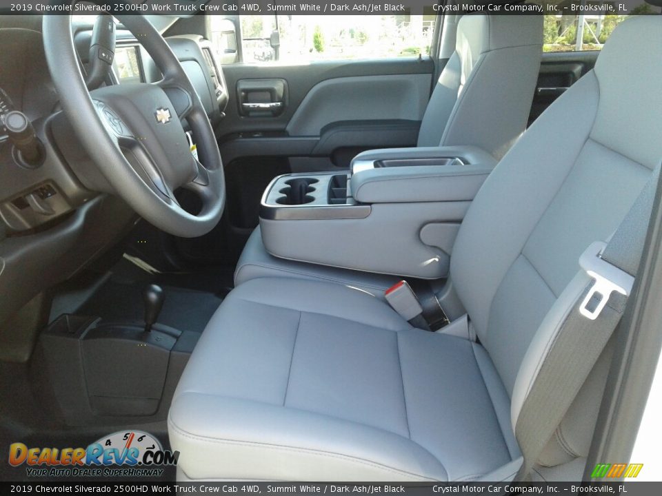 2019 Chevrolet Silverado 2500HD Work Truck Crew Cab 4WD Summit White / Dark Ash/Jet Black Photo #9