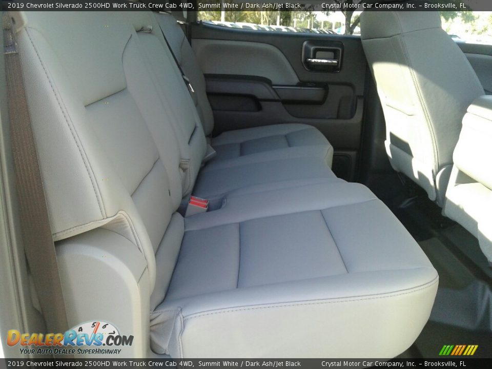 2019 Chevrolet Silverado 2500HD Work Truck Crew Cab 4WD Summit White / Dark Ash/Jet Black Photo #11