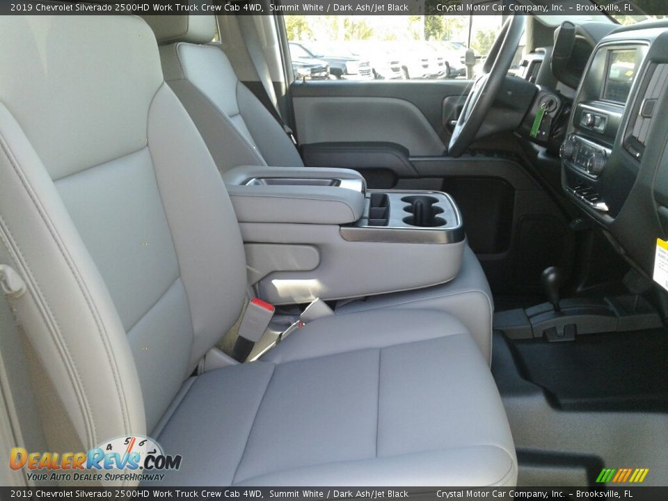 2019 Chevrolet Silverado 2500HD Work Truck Crew Cab 4WD Summit White / Dark Ash/Jet Black Photo #12