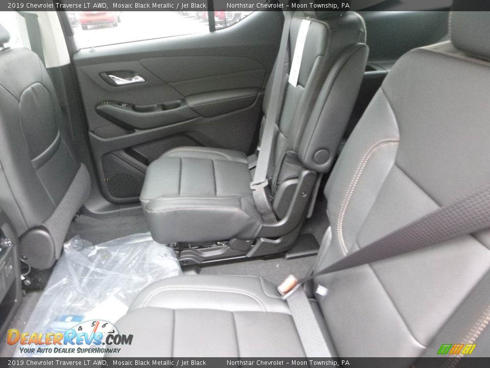 2019 Chevrolet Traverse LT AWD Mosaic Black Metallic / Jet Black Photo #12