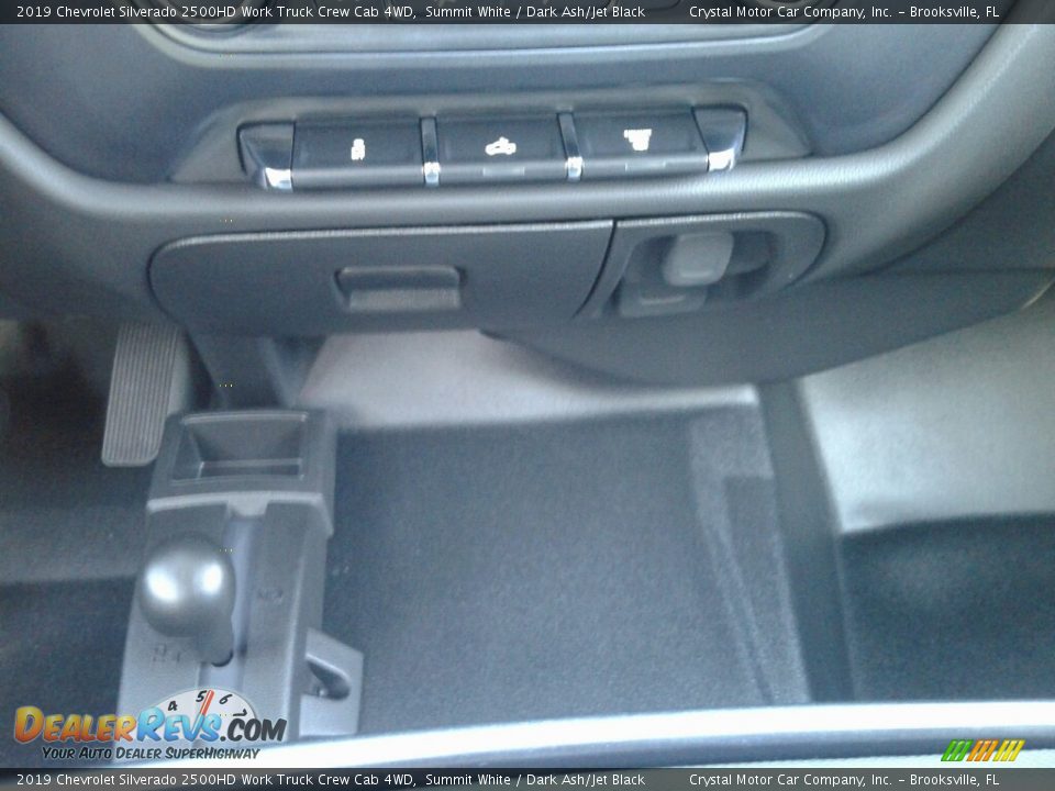 2019 Chevrolet Silverado 2500HD Work Truck Crew Cab 4WD Summit White / Dark Ash/Jet Black Photo #16