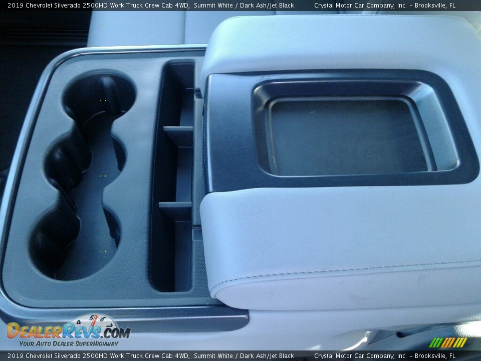 2019 Chevrolet Silverado 2500HD Work Truck Crew Cab 4WD Summit White / Dark Ash/Jet Black Photo #18