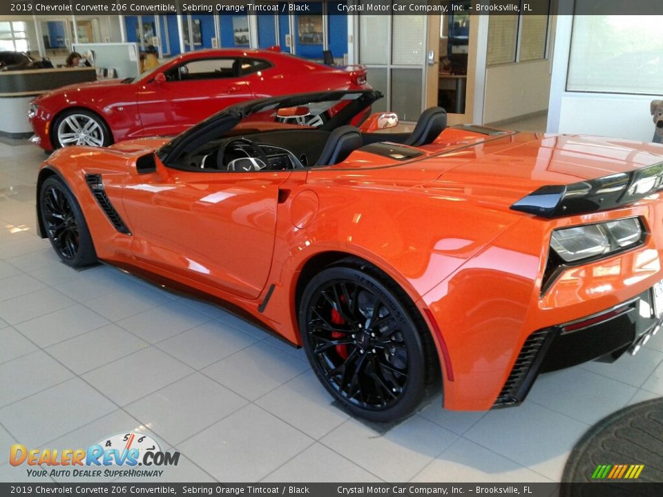Sebring Orange Tintcoat 2019 Chevrolet Corvette Z06 Convertible Photo #2