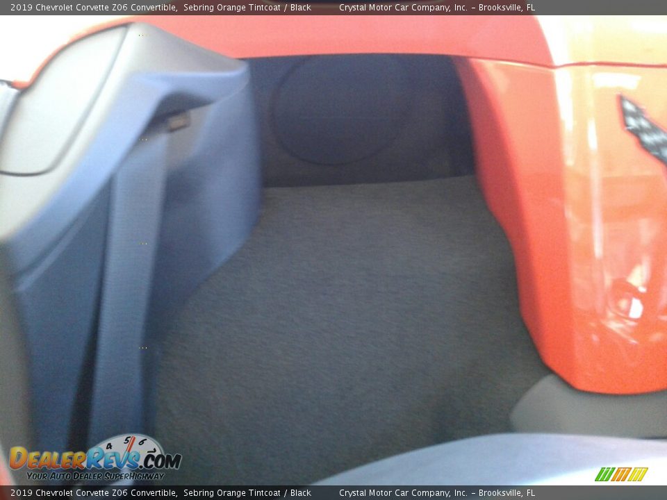 2019 Chevrolet Corvette Z06 Convertible Sebring Orange Tintcoat / Black Photo #11