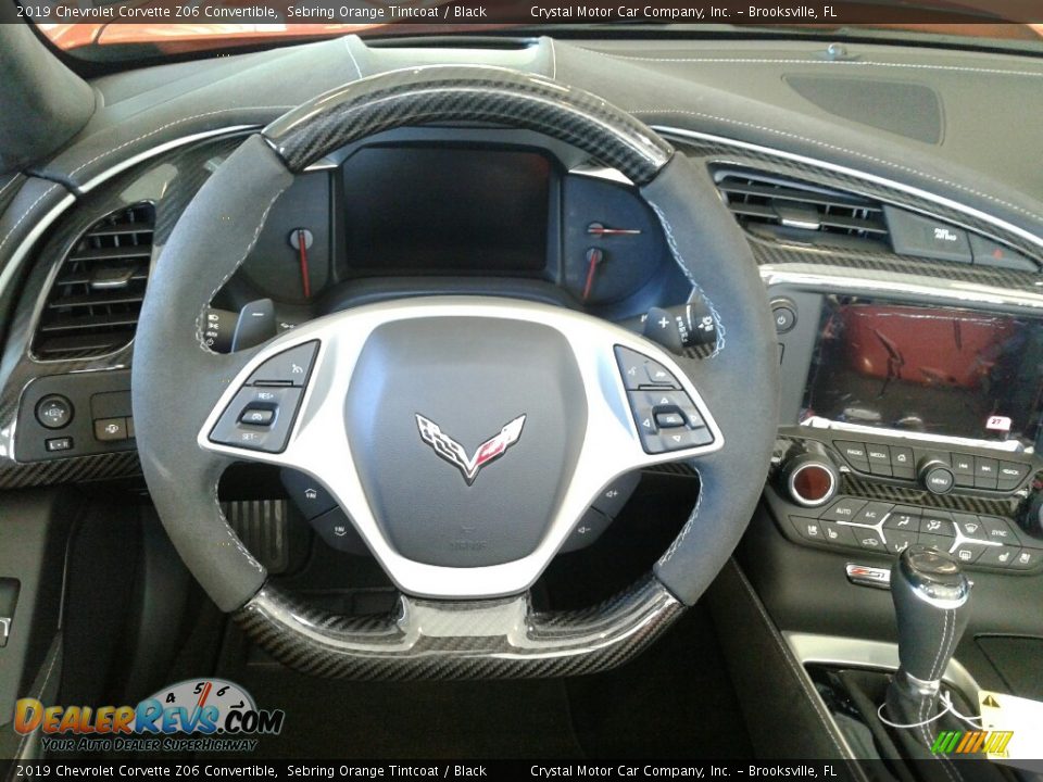 2019 Chevrolet Corvette Z06 Convertible Steering Wheel Photo #14