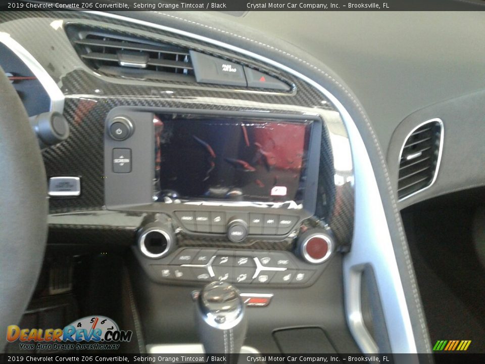 2019 Chevrolet Corvette Z06 Convertible Sebring Orange Tintcoat / Black Photo #15
