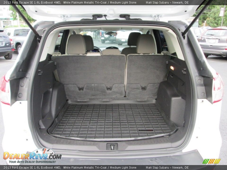 2013 Ford Escape SE 1.6L EcoBoost 4WD White Platinum Metallic Tri-Coat / Medium Light Stone Photo #20