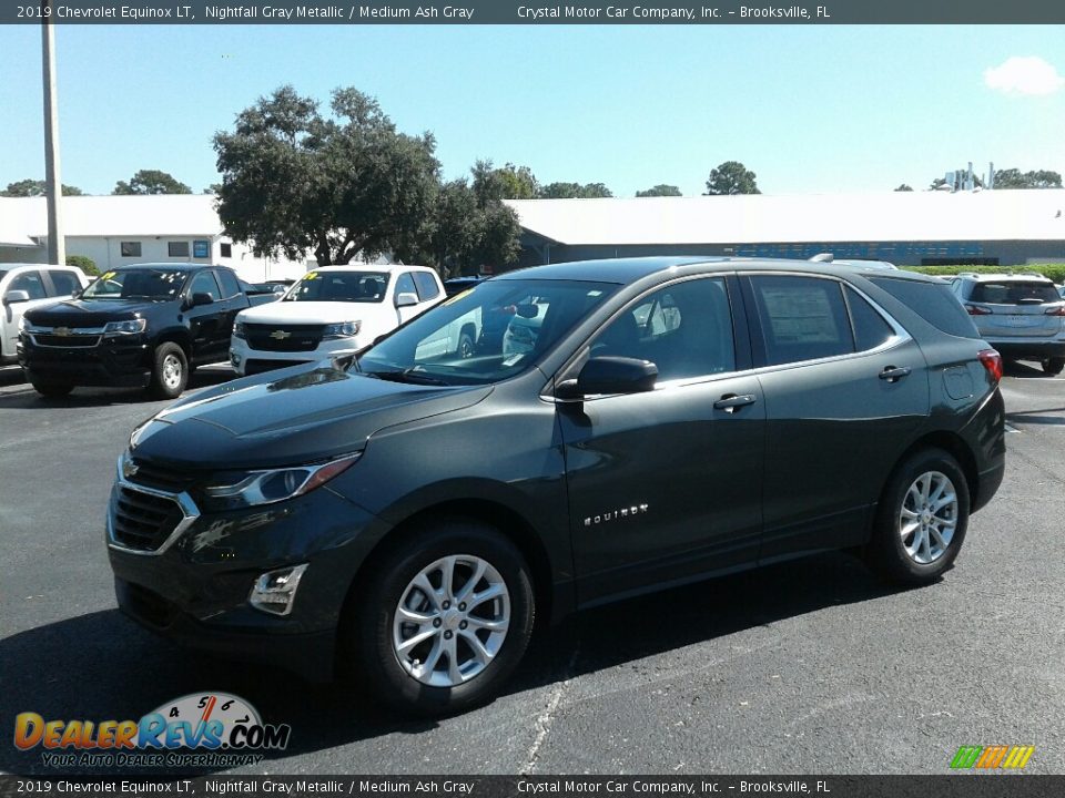 2019 Chevrolet Equinox LT Nightfall Gray Metallic / Medium Ash Gray Photo #1