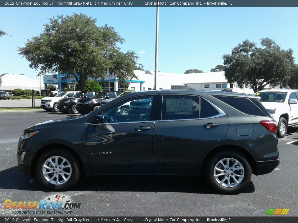 2019 Chevrolet Equinox LT Nightfall Gray Metallic / Medium Ash Gray Photo #2