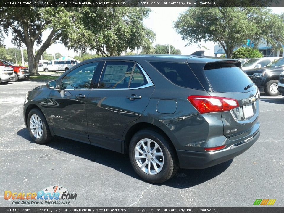2019 Chevrolet Equinox LT Nightfall Gray Metallic / Medium Ash Gray Photo #3
