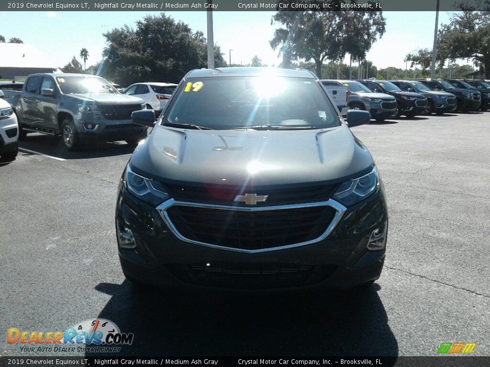2019 Chevrolet Equinox LT Nightfall Gray Metallic / Medium Ash Gray Photo #8