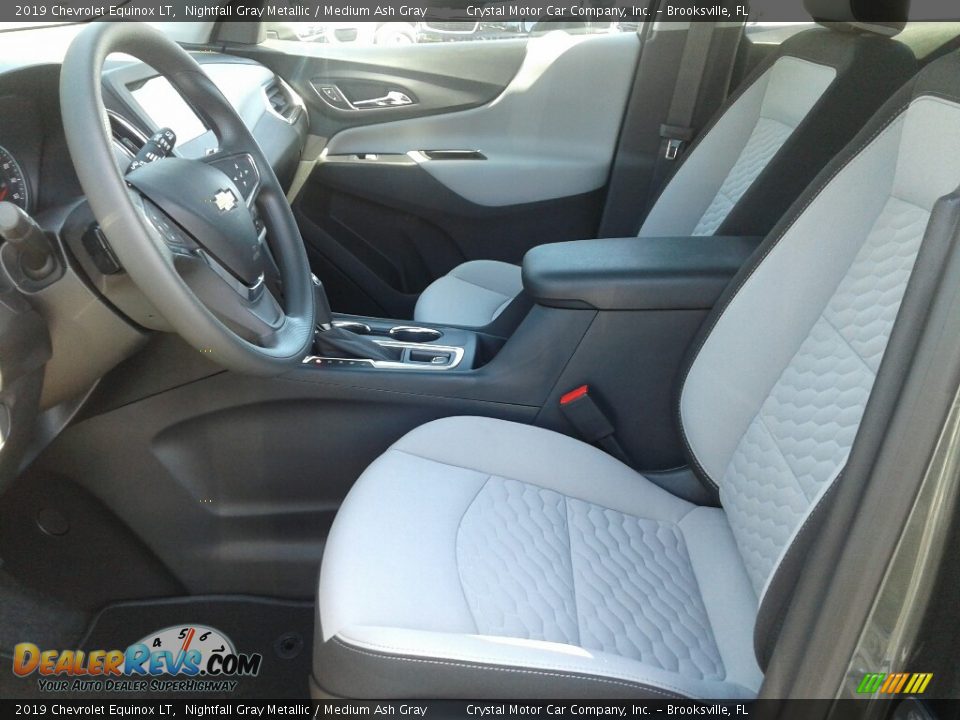 2019 Chevrolet Equinox LT Nightfall Gray Metallic / Medium Ash Gray Photo #9