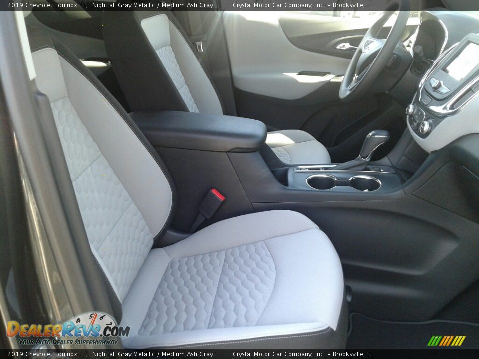 2019 Chevrolet Equinox LT Nightfall Gray Metallic / Medium Ash Gray Photo #12