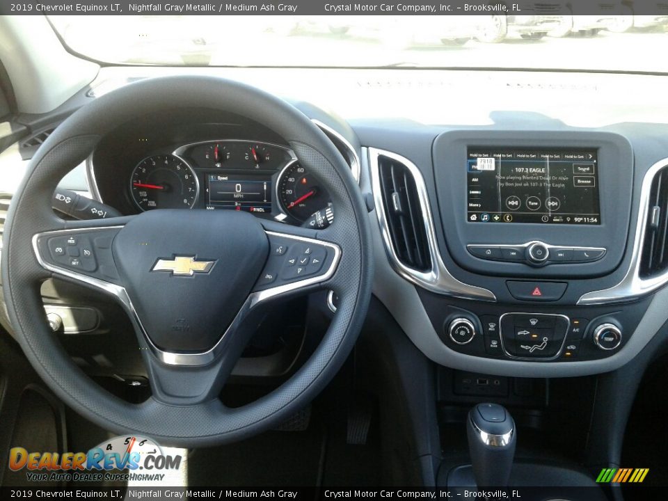 2019 Chevrolet Equinox LT Nightfall Gray Metallic / Medium Ash Gray Photo #13
