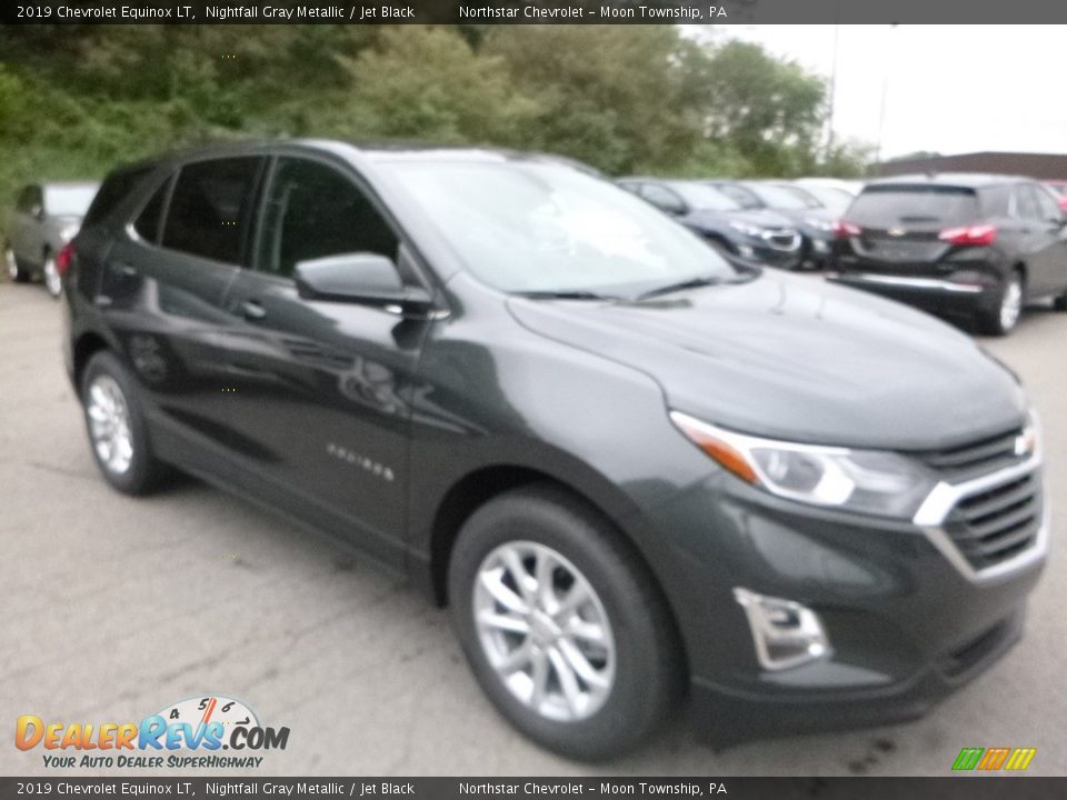 2019 Chevrolet Equinox LT Nightfall Gray Metallic / Jet Black Photo #7