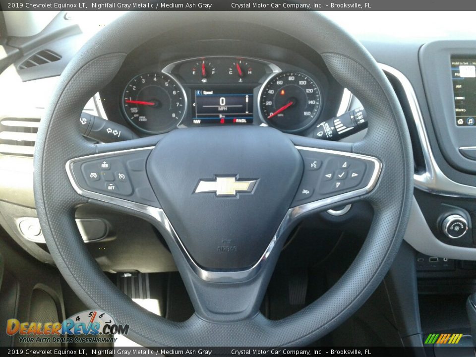 2019 Chevrolet Equinox LT Nightfall Gray Metallic / Medium Ash Gray Photo #14