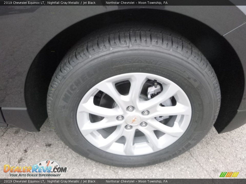2019 Chevrolet Equinox LT Nightfall Gray Metallic / Jet Black Photo #9