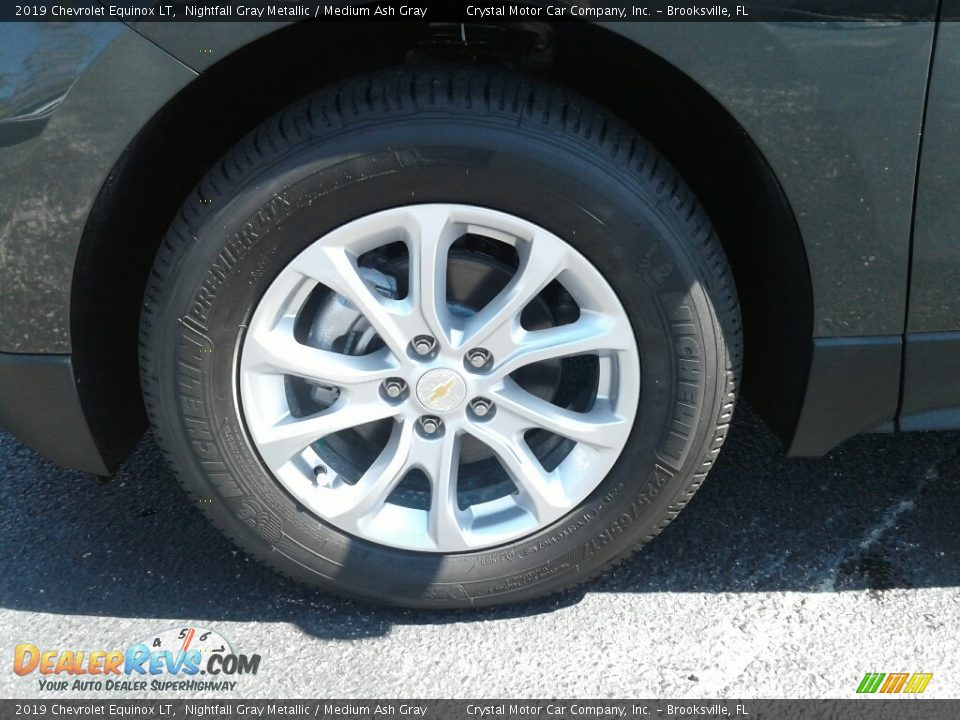 2019 Chevrolet Equinox LT Nightfall Gray Metallic / Medium Ash Gray Photo #20