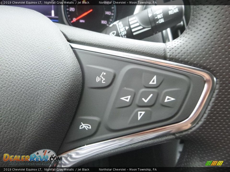 2019 Chevrolet Equinox LT Nightfall Gray Metallic / Jet Black Photo #19