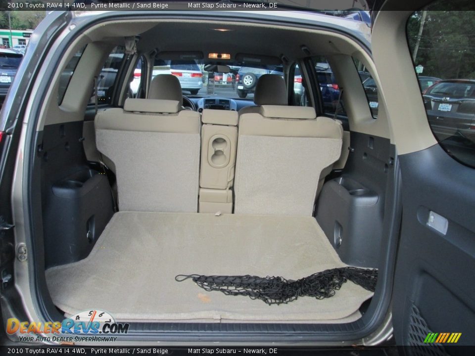 2010 Toyota RAV4 I4 4WD Pyrite Metallic / Sand Beige Photo #19
