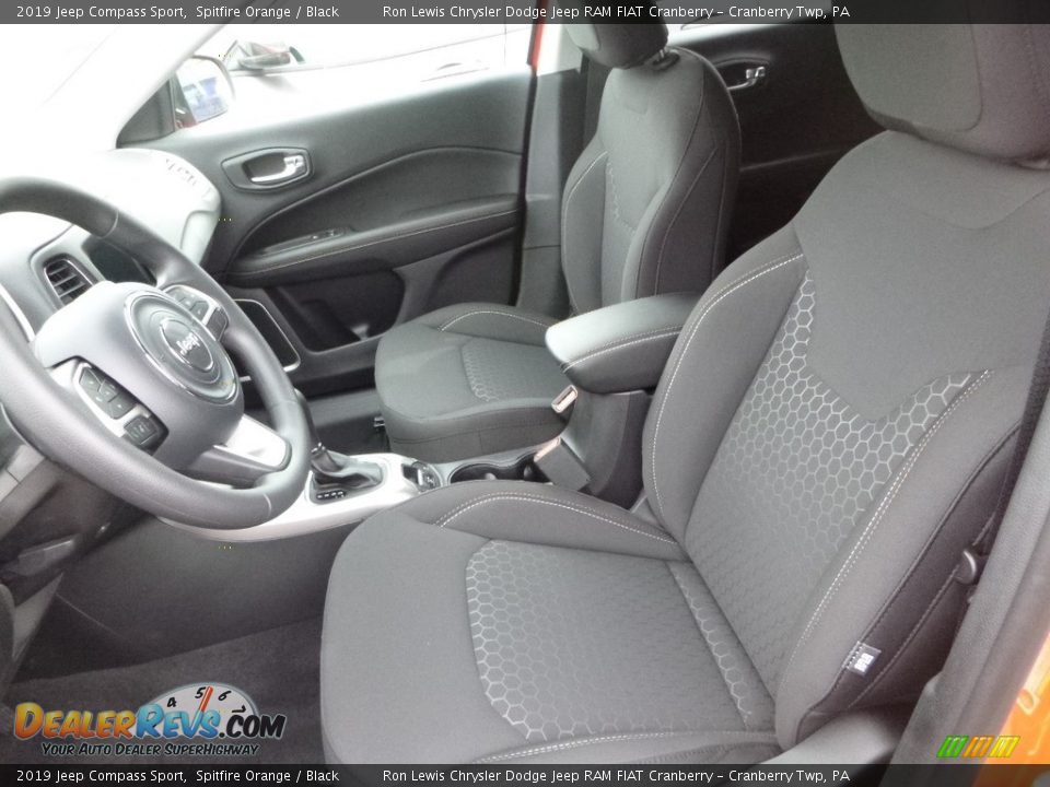 Front Seat of 2019 Jeep Compass Sport Photo #15