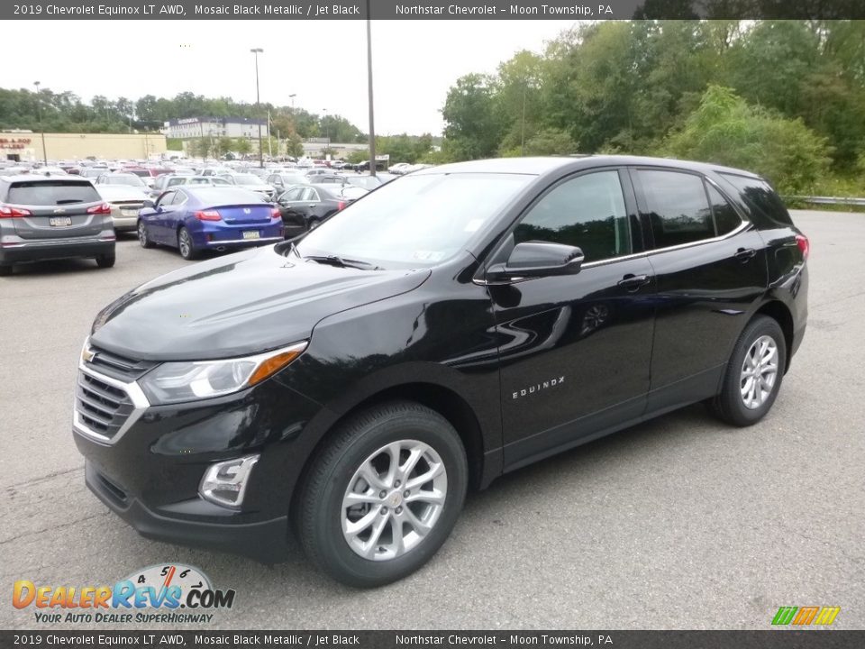 2019 Chevrolet Equinox LT AWD Mosaic Black Metallic / Jet Black Photo #1