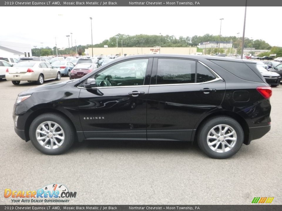 2019 Chevrolet Equinox LT AWD Mosaic Black Metallic / Jet Black Photo #2