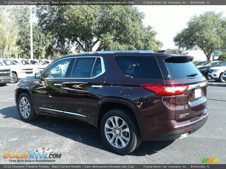 2019 Chevrolet Traverse Premier Black Current Metallic / Dark Atmosphere/Medium Ash Gray Photo #3